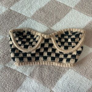 For love and lemons Lana bustier top size small never worn